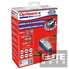 OptiMate 2 Duo Motorcycle AGM