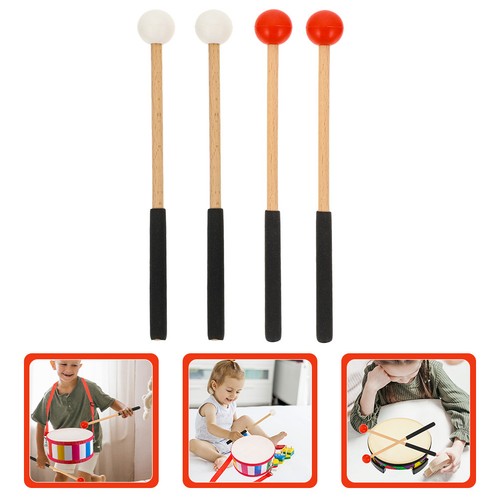 2pairs wooden rubber - wooden, marimba