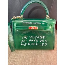 Clear Green Handbag Souvenir
