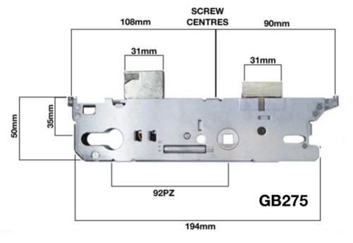 Upvc door repairs multi point - repairs,,