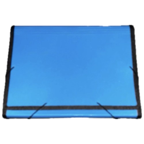 Blue expanding file folder - blue,