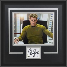 Chris Pine Autographed Star