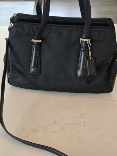 Vintage coach black nylon - coach,