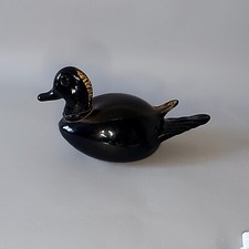 Vintage Black  Murano Style