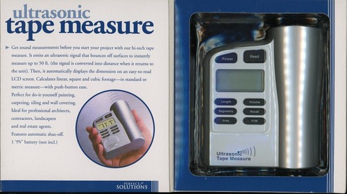 Ultrasonic tape measure - ultrasonic,