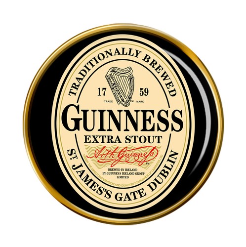 Guinness pin badge - pin,