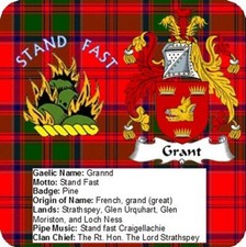 6 Pack Grant Scottish Clan