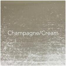 Hi-Quality Handmade Crushed Velvet Elasticated Divan BedBase OR Headboard Cover