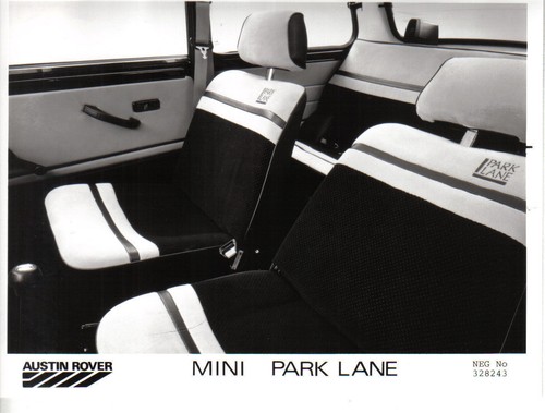 Mini park lane - mini, interior