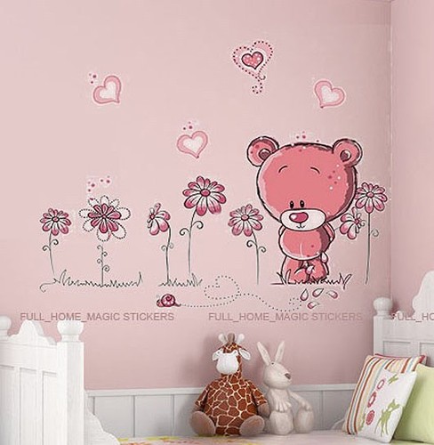 Pink teddy bear - pink,