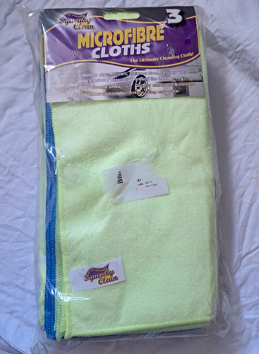 Squeaky clean car microfibre - clean,