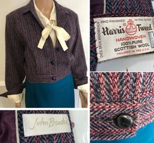 RARE vtg Harris Tweed Scottish