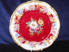 Bavarian Cabinet Plate Rudolf Wachter c.1930's