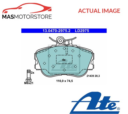 Brake pads set braking pad - brake,