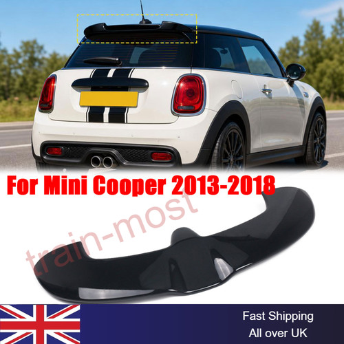 Gloss black rear roof spoiler - gloss,