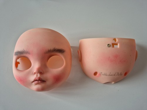 Blythe doll custom faceplates - doll,