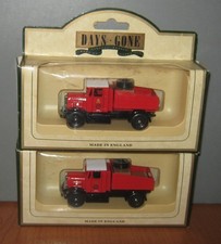 Lledo Days Gone DG80004 Scammell Tractor Royal Mail Pair with Gold & Chrome Rads