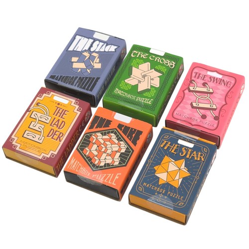 Mini wooden matchbox - 3d,