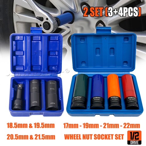 7pcs drive alloy wheel - 1/2",
