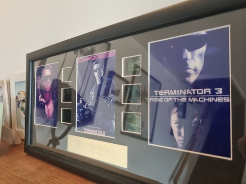 Terminator trilogy framed - terminator,
