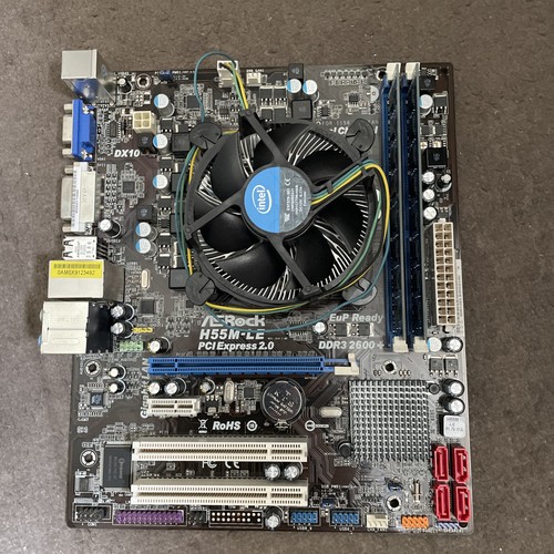 Asrock h55m motherboard lga - asrock,