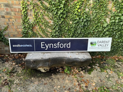 Enamel 5ft original railway - 7.5ft,