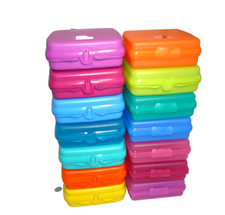 Brand NEW Tupperware Sandwich Keeper Lunch Box Assorted Colours
