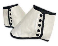 Deluxe WHITE VINYL SPATS