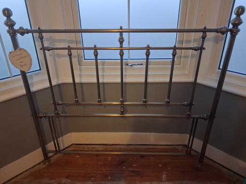 Victorian double bedstead - victorian,