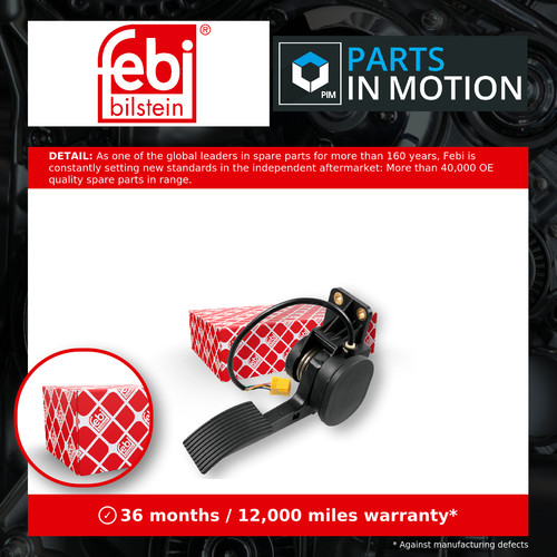 Accelerator throttle position - accelerator,