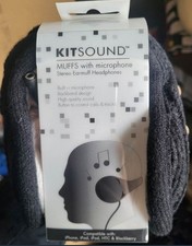 Kitsound Black Fluffy Ear