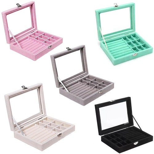 Velvet jewellery display - display, box