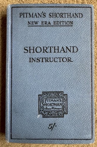 Shorthand instructor new era - shorthand,
