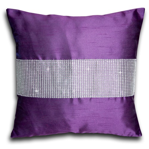 Cushion covers faux silk - faux,