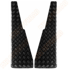Wing Top Protectors 2mm Chequer Plate Powdercoated Land Rover Series 2/2a/3