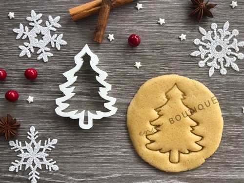 Tree xmas cookie cutter - xmas, 08