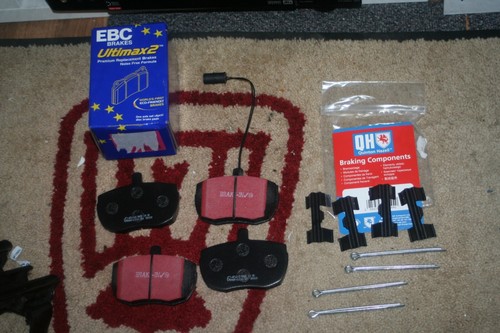 Ebc ultimax brake pads - pads, qh