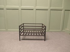 Large Inglenook Free Standing Fire Basket, Iron Fire Grate