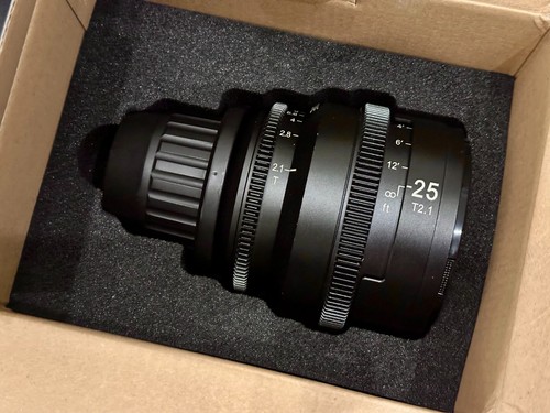 Slr magic 25mm 1 - 25mm, t2.1