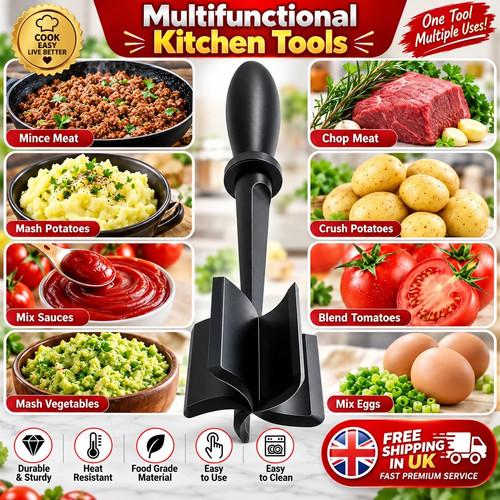Non stick mince meat - stick, masher