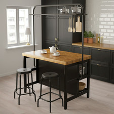IKEA VADHOLMA Kitchen Island