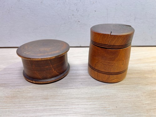 Antique 19thc turned treenware - 19thc,