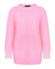 New Ladies Aran Knit Cable