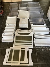 SAMSUNG RSH1NHSW FRIDGE FREEZER DRAWERS SHELVES BASKETS