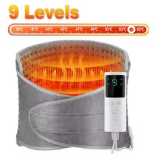9 Modes Electric Heat Pad Heating Belt Warmer Waist Back Pain Relief Adjustable