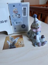 Rare Vintage Lladro "Pierrot With Puppy" #05277 in Original Box