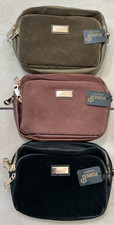 Crossbody Faux Suede Bag Lined