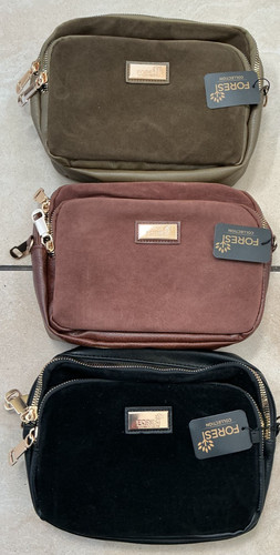 Crossbody faux suede - crossbody,
