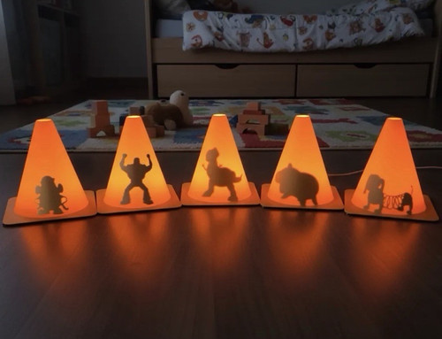 Personalised toy story - story, lamp3d