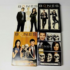 Bones DVD TV Series ~ Season 1 2 3 4 ~ S 4 New & Sealed ~ S 1-3 slip covers